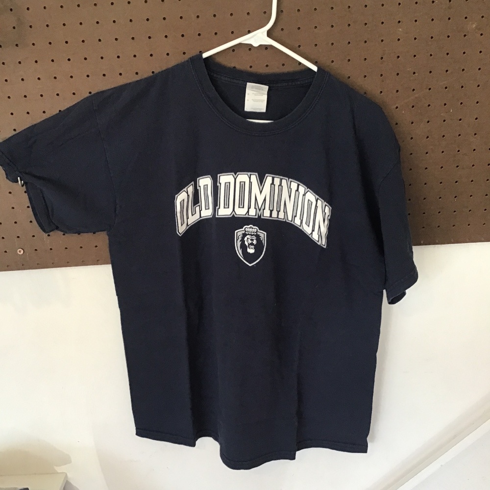 Old Dominion University ODU Monarchs T-Shirt Black College Tee